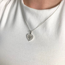 Load image into Gallery viewer, Sterling Silver Fancy Tree of Life Pendant