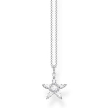 Load image into Gallery viewer, Sterling Silver Thomas Sabo Magic Sparkle Star Pendant with Chain