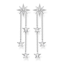 Load image into Gallery viewer, Sterling Silver Thomas Sabo Magic Stars Cascade Earrings
