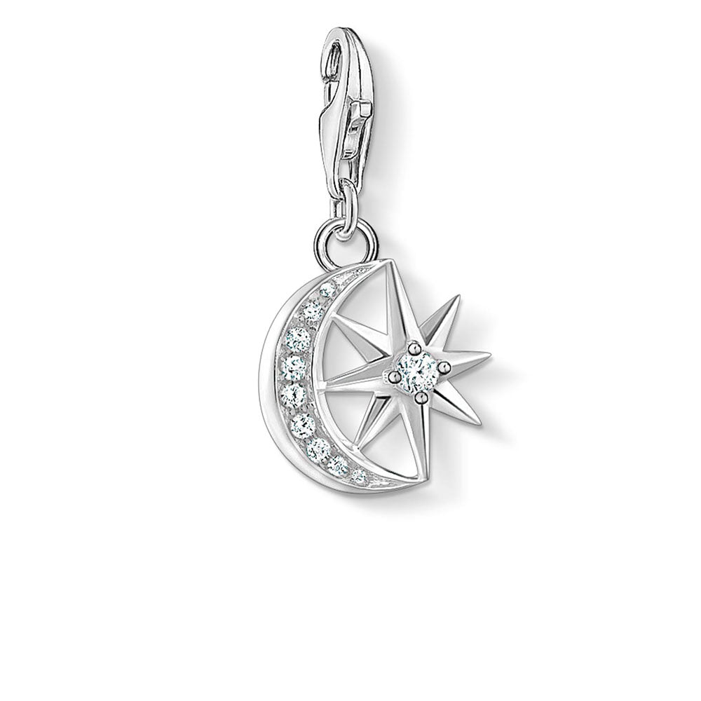 Sterling Silver Thomas Sabo Charm Club to the Stars & Moon & Back