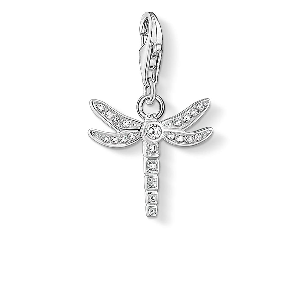 Sterling Silver Thomas Sabo Charm Club Dragonfly