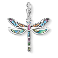 Load image into Gallery viewer, Sterling Silver thomas Sabo Charm Club Dragonfly