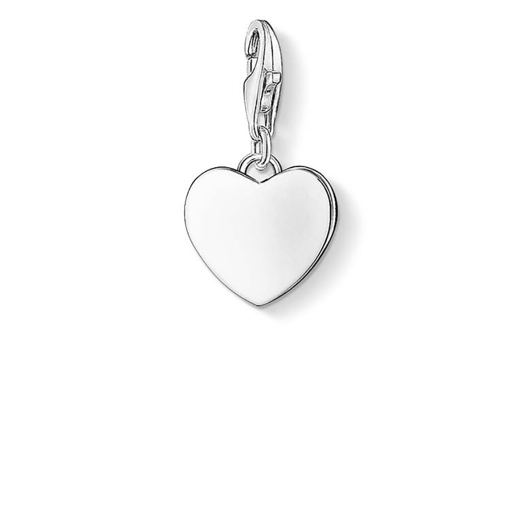 Sterling Silver Thomas Sabo Charm Club Silver Heart