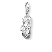 Load image into Gallery viewer, Sterling Silver Thomas Sabo Charm Club Wedding Ring