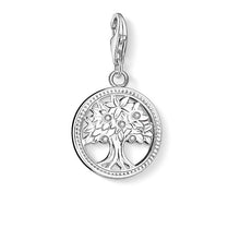 Load image into Gallery viewer, Sterling Silver Thomas Sabo Charm Club Tree of Life Zirconia
