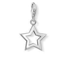 Load image into Gallery viewer, Sterling Silver Thomas Sabo Charm Club Open Star