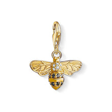 Load image into Gallery viewer, Gold Plated Sterling Silver Thomas Sabo Charm Club Bee