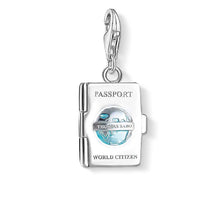 Load image into Gallery viewer, Sterling Silver Thomas Sabo Charm Club Passport Enamel