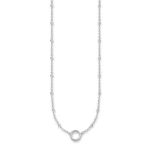 Load image into Gallery viewer, Sterling Silver Thomas Sabo Charm Club Silver Fine Necklace 40-45cm