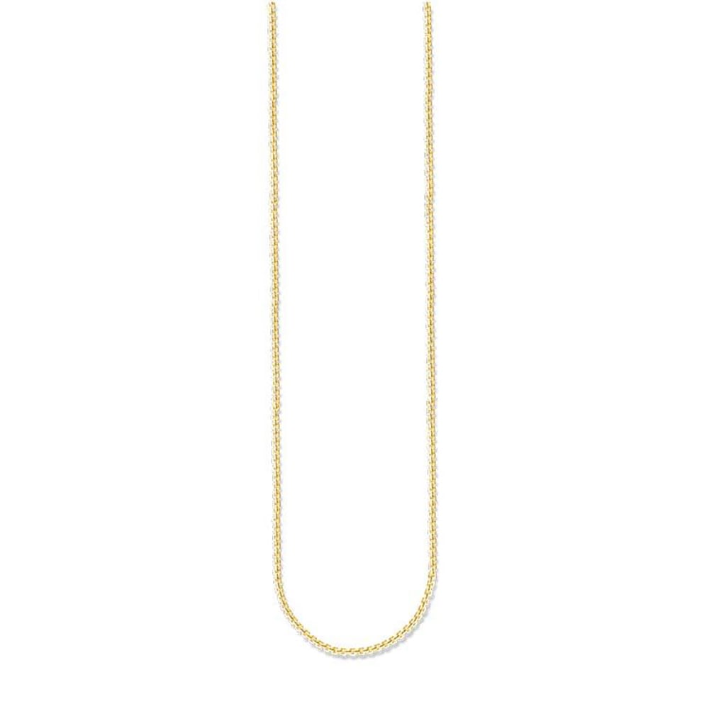 Gold Plated Sterling Silver Thomas Sabo Charm Club Fine Link 45-50cm
