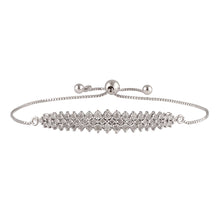 Load image into Gallery viewer, Silver 1/2 Carat Diamond Bracelet