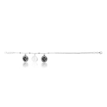 Load image into Gallery viewer, Sterling Silver 18cm+2cm 3 Coin Bracelet