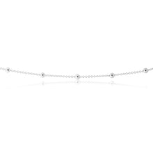 Load image into Gallery viewer, Sterling Silver 45cm Ball and Chain Necklace