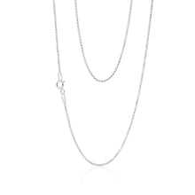Load image into Gallery viewer, Sterling Silver 45cm Square Box Chain