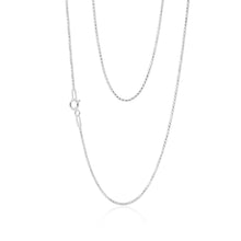 Load image into Gallery viewer, Sterling Silver 45cm Square Box Chain