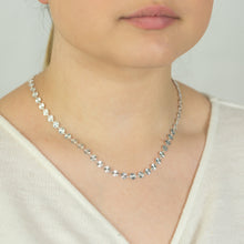 Load image into Gallery viewer, Sterling Silver 45cm Fancy Dicut Necklace