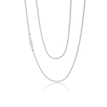 Load image into Gallery viewer, Sterling Silver 45cm Fancy Popcorn Chain