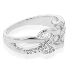 Load image into Gallery viewer, Silver Luminesce Laboratory Grown Ring with 24 Diamonds