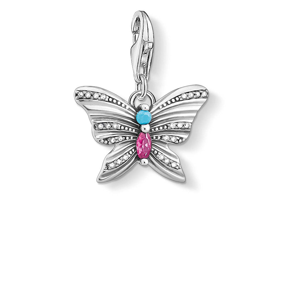 Sterling Silver Thomas Sabo Charm Club Butterfly