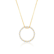 Load image into Gallery viewer, Georgini Gold Plated Sterling Silver Circle Of Life Pendant On Chain