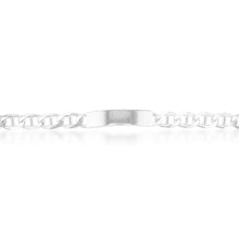 Load image into Gallery viewer, Sterling Silver 21cm Anchor ID Bracelet