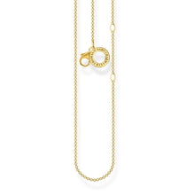 Load image into Gallery viewer, Gold Plated Sterling Silver Thomas Sabo Anchor Chain 38-45cm