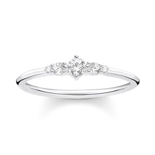 Load image into Gallery viewer, Sterling Silver Thomas Sabo Charm Club Fine Vintage Zirconia Ring