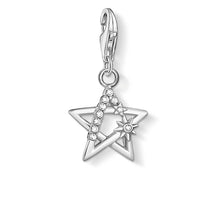 Load image into Gallery viewer, Sterling Silver thomas Sabo Charm Club Zirconia Magic Star Charm