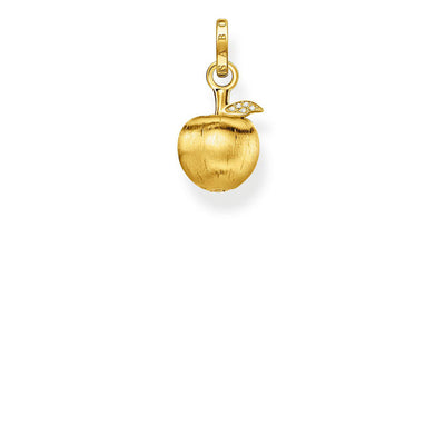 Gold Plated Sterling Silver Thomas Sabo Magic Garden Apple Pendant