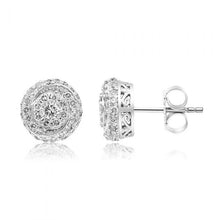 Load image into Gallery viewer, Luminesce Lab Grown Diamond 1 Carat Silver Studs