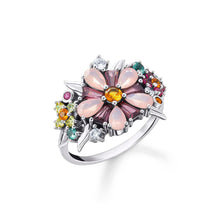 Load image into Gallery viewer, Thomas Sabo Sterling Silver Magic Garden Floral Ring