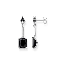 Load image into Gallery viewer, Thomas Sabo Sterling Silver Magic Stones Black Onyx Drop Earring