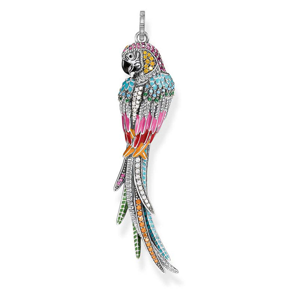 Thomas Sabo Sterling Silver Tropical Parrot Pendant