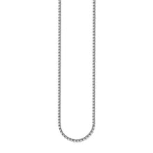Load image into Gallery viewer, Thomas Sabo Sterling Silver Oxidised 53cm Box Chain