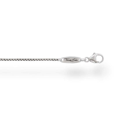 Thomas Sabo Sterling Silver Oxidised Fine Link 60cm Chain