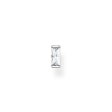 Load image into Gallery viewer, Thomas Sabo Sterling Silver Baguette Cubic Zirconia Single Earrings * 1 Earring Only*