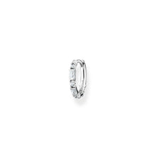 Load image into Gallery viewer, Thomas Sabo Sterling Silver Dancing CZ Single Hoop Earring * 1 Earring Only*