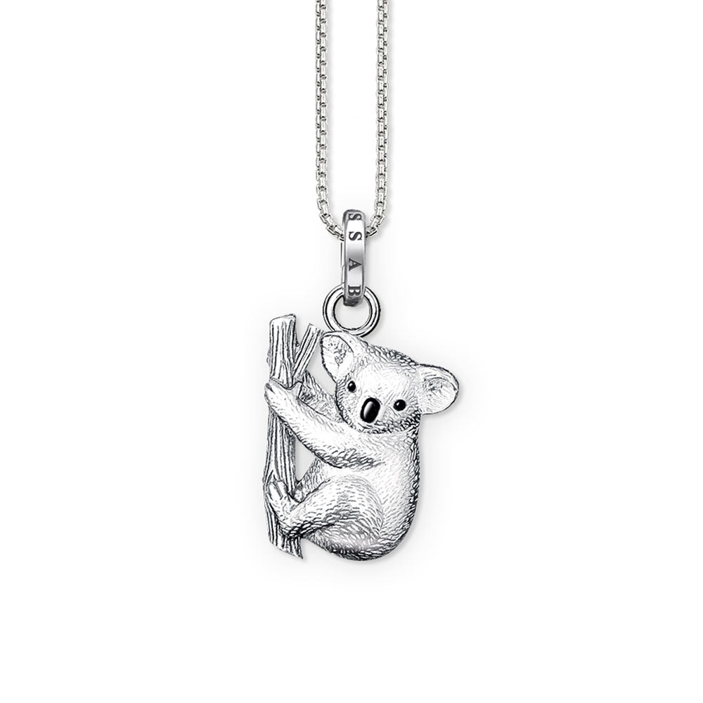 Thomas Sabo Sterling Silver Koala Special Edition Pendant on 45cm Chain