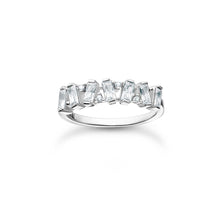 Load image into Gallery viewer, Thomas Sabo Sterling Silver Dancing CZ Ring