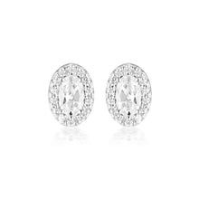 Load image into Gallery viewer, Georgini Aurora Sterling Silver Glow Earrings