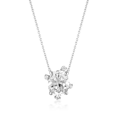 Georgini Aurora Sterling Silver Southern Lights Pendant On Chain