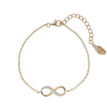 Load image into Gallery viewer, Georgini Gold Plated Sterling Silver Forever Infinity Bracelet
