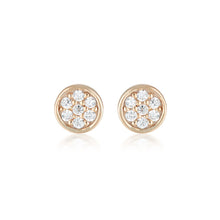 Load image into Gallery viewer, Georgini Rose Gold Plated Dotti Stud Earring