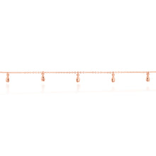 Load image into Gallery viewer, Rose Gold Plated Sterling Silver Fancy Choker Chain