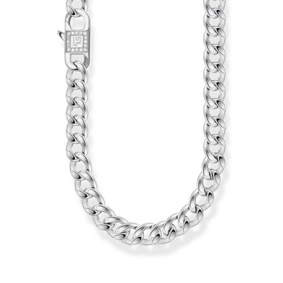 Thomas Sabo Heritage Sterling Silver Curb 45cm Chain