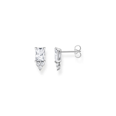 Thomas Sabo Heritage Sterling Silver CZ Stud Earrings
