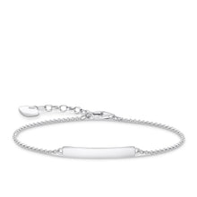 Load image into Gallery viewer, Thomas Sabo Sterling Silver Engrave Bridge 16-19cm Bracelet