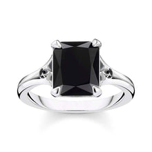 Load image into Gallery viewer, Thomas Sabo Magic Stones Sterling Silver Black Onyx Ring