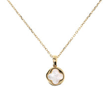 Load image into Gallery viewer, Bronzallure Alba Rose Gold Plated Sterling Silver Mother Of Pearl Pendant On Chain