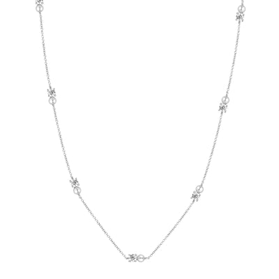 Georgini Noel Nights Sterling Silver Snow Drop Chain